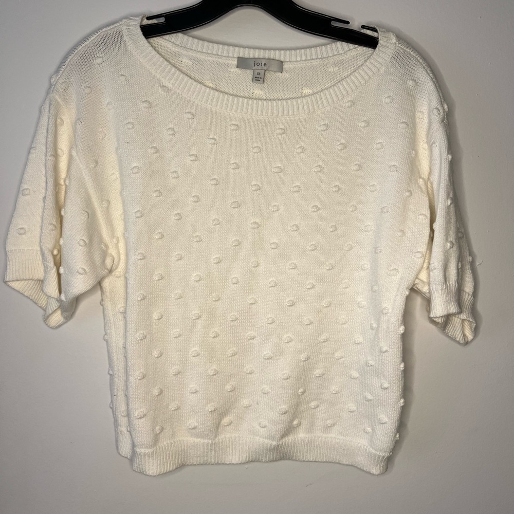 Joie short sleeve sweater